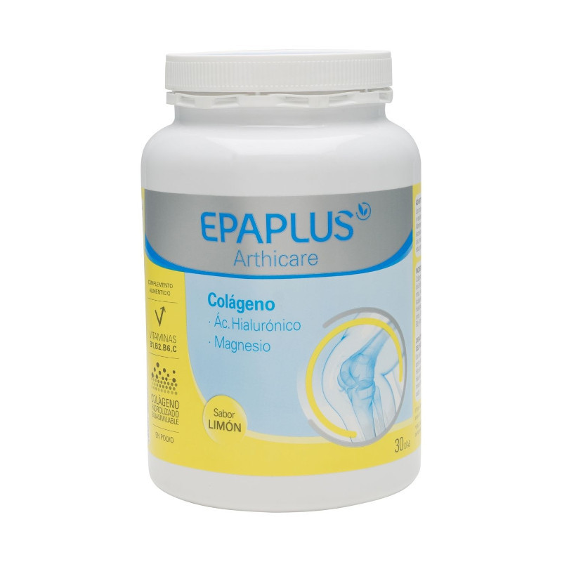 Colágeno + Hialurónico y Magnesio Limón 332g Epaplus Colágeno + Hialurónico y Magnesio Limón 332g Epaplus